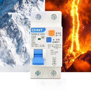 Interruptor Diferencial RCBO Industrial Mini de Cobre NXBLE-63Y 1P+N 6A 10A 16A 20A 25A 32A 40A 50A 63A 0.01A 0.03A - Product Image 2