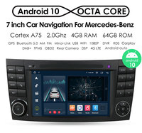 Berlaku untuk 02-09 Benz W211 Android Navigasi Mobil Membalikkan Pemutar Video Mesin Navigasi Mobil Terintegrasi