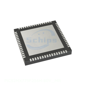 Componentes de Circuitos Electrónicos 64 VFQFN Exposed Pad PIC32MX775F256H-80V_MR Circuito Integrado Integrado en Stock - Product Image 1