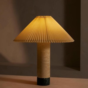 Lampe de table en marbre Misha 58x50x50cm, lumière LED, décoration d'intérieur - Product Image 4