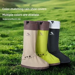 पुरुषों और महिलाओं के लिए सर्दियों के लुभावनी वाटरप्रूफ पीसी बूट रक्षक-साइकिल यात्रा और आउटडोर उपयोग के लिए ओवरजूते - Product Image 3