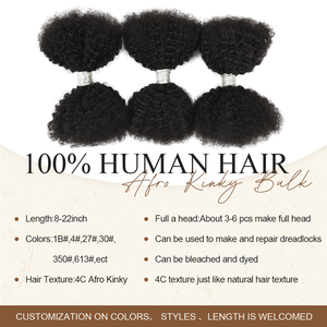 Originea sıcak satış hiçbir atkı <span class=keywords><strong>Afro</strong></span> <span class=keywords><strong>Kinky</strong></span> saç ekleme 4c işlenmemiş insan saçı <span class=keywords><strong>Afro</strong></span> <span class=keywords><strong>Kinky</strong></span> toptan insan saçı kalıcı kardeş Locs için - Product Image 3