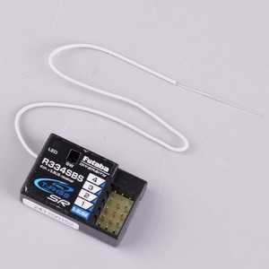Receptor Futaba R334SBS 4 canales T-FHSS S.Bus con antena corta para camiones RC - Product Image 1