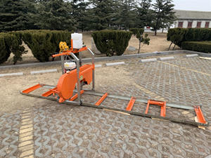 WEMAX 9hp Gasoline Engine Horizontal Sawmill with 6meters Track Rails Small <strong>Band</strong> <strong>Saw</strong> - Product Image 2