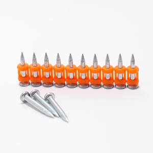 Goupilles d'entraînement à gaz en bande plastique 22mm Pulsa 800 clous pour <span class=keywords><strong>cloueur</strong></span> à gaz à broche en acier <span class=keywords><strong>béton</strong></span> - Product Image 1