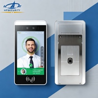 HFSecurity HF-RA08 - Logiciel prêt à l'emploi, SDK gratuit, IP65, double caméra, contrôle d'accès, reconnaissance faciale pour salle de sport