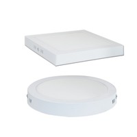 Panneau LED moderne monté en surface Eclairage de plafond économe en énergie Panneau lumineux LED carré 3000K 4000K 6W 12W 18W 24W