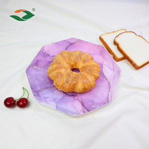 <span class=keywords><strong>Vajilla</strong></span> Desechable Personalizada para Festivales 2026, Platos de Papel Octogonales de 10 Pulgadas con Impresión Personalizada para Fiestas de Cumpleaños - Product Image 2