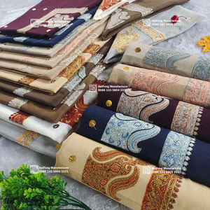 ผ้าโพกหัวมุสลิมสำหรับผู้ชายผ้าพันคอปักลายกลางแจ้งตะวันออกกลางมุสลิมผ้าคลุมศีรษะมุสลิมผ้าคลุมศีรษะฮิญาบเยเมนสี่เหลี่ยมผ้าโพกศีรษะขายส่ง - Product Image 2