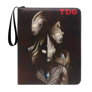 Fournisseur direct Vente en gros Classeur de cartes à collectionner à fermeture éclair à 4 poches pour cartes <span class=keywords><strong>Pokémon</strong></span> - Product Image 6