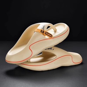 Nouvelles tongs décontractées pour hommes en EVA, à semelle en caoutchouc, style mode estival, grandes tailles, pour l'export. - Product Image 4