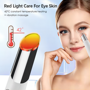 Harga Pabrik Alat Pengangkat Mata 3 in 1 3 Kecepatan Pemanasan Getaran Pemijat Mata untuk Lingkaran Hitam Anti Kerut Pengencang Kulit - Product Image 3