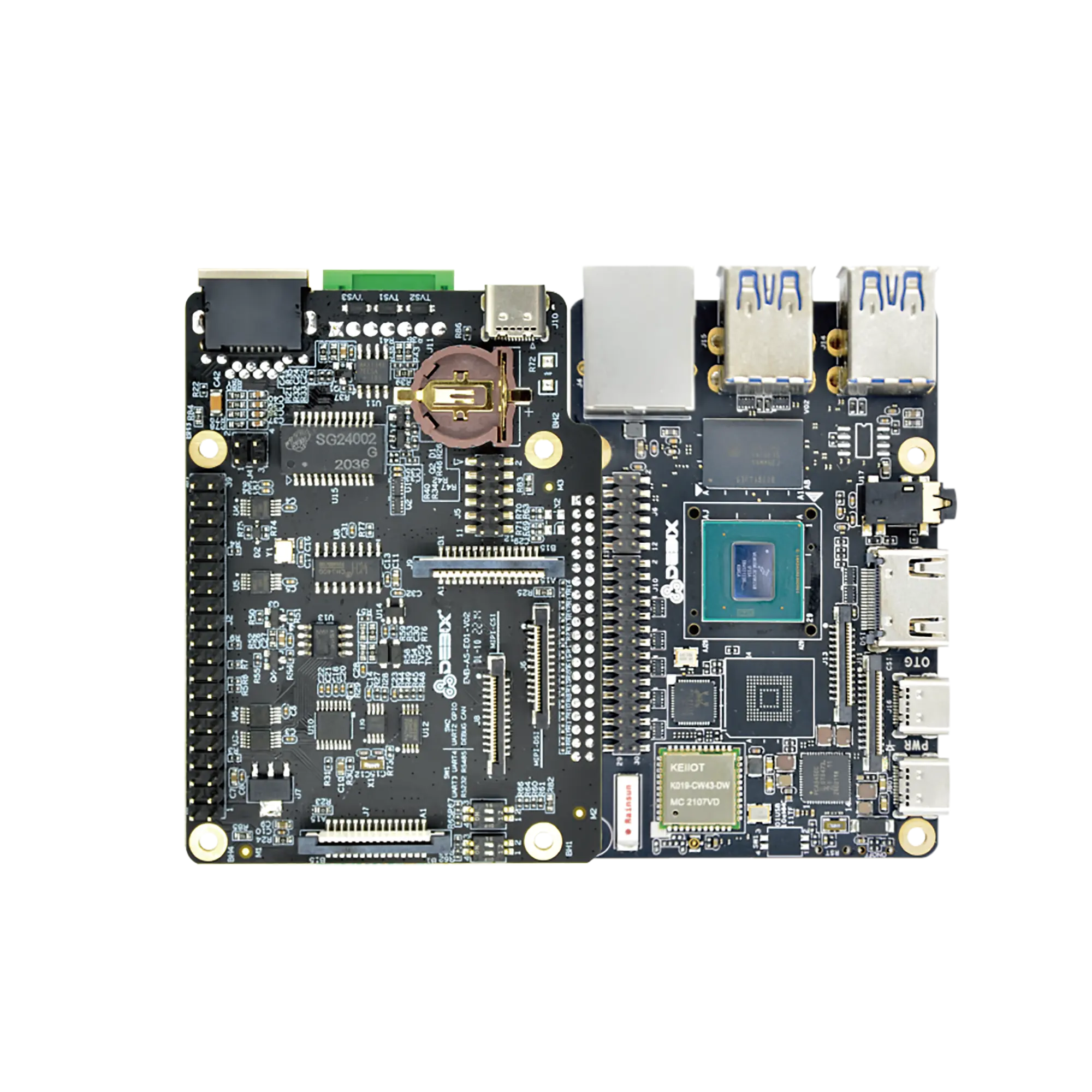 Raspberry Pi Compute Module 4 IO Board imx8m pus grade kit extension io accessories DEVELOP BOARD