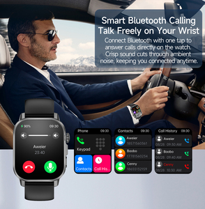Reloj Inteligente ET571 2.0\" HD con Monitor de Salud ECG PPG, Resistente al Agua IP68, Batería de 450 mAh, Correa de Gel de Sílice y Acero Inoxidable, Android, Responde Llamadas, <span class=keywords><strong>4G</strong></span> - Product Image 5
