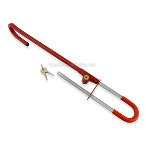 Verrou de <span class=keywords><strong>volant</strong></span> de <span class=keywords><strong>voiture</strong></span> en gros d'usine, double crochet, <span class=keywords><strong>barre</strong></span> double, verrou de <span class=keywords><strong>volant</strong></span> - Product Image 2