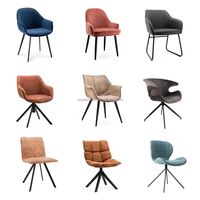 Fauteuil de détente design moderne avec revêtement en tissu style bois massif et pieds en acier inoxydable pour salon et chambre à coucher