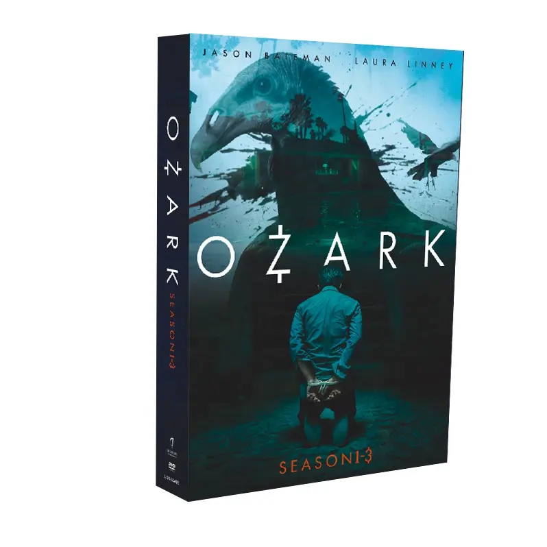 完全なシリーズDVDボックスセット映画テレビ番組映画ebay工場供給ニューリリースディスクddp配送Ozark Season1-3 9DVD