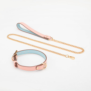 New High Quality Sexy PU Leather Neck Collar Leash Female Slave Flirting <b>Bondage</b> Supplies Adult Toys Giftbox Factory Model - Product Image 5