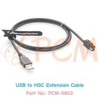 USB-zu-HSC-Fahrzeug kabel für das Infotainment-System im Fahrzeug HSC 4P-Buchse zu USB 2.0 a LVDS-Video-Audio-Verbindungs kabel