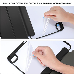 Bao Da PU Có Ngăn Đựng Bút Chì Tích Hợp Ốp Thông Minh Gấp Ba Lần Cho Apple iPad Thế Hệ Thứ 10 10.9 Inch 2022 - Product Image 4