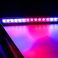 Barre lumineuse led IP65 5050 RGB24V, 48led/m avec boîtier en aluminium, vente en gros