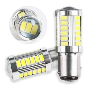 ไฟ LED รถยนต์ 1156 1157 5730 5630 ไฟเบรก ไฟเลี้ยว ไฟถอยหลัง 33SMD T20 T25 ใช้ได้กับรถยนต์ทั่วไป 3W - Product Image 2