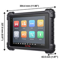 Herramienta de Diagnóstico OBD2 AUTEL MaxiSYS MS909, Puede Realizar Mapeo de Módulos de Topología, Programación Bidireccional y de ECU
