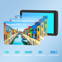 Moniteur de caméra portable FEELWORLD S55E avec personnalisation de l'écran de démarrage, vente en gros d'usine, moniteur de terrain pour caméra
