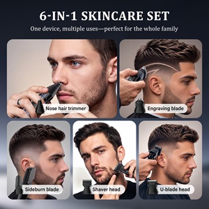 Sonifer SF-9799 <span class=keywords><strong>Tondeuse</strong></span> à <span class=keywords><strong>cheveux</strong></span> magnétique portable 6 en 1 sans fil, <span class=keywords><strong>tondeuse</strong></span> à barbe électrique, kit de toilettage pour hommes - Product Image 5