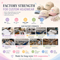 Casquette Snapback 5 Panneaux Brodée Style Western avec Slogan et Citation Positive pour Fille, Fabrication Artisanale