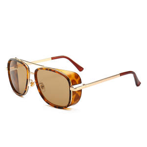 Aviation gehärtete Glaslinsen Iron Man Unisex fahren Papillon Pliant Les Lunette de Soleil 65mm Puppen hochwertige Sonnenbrille - Product Image 5