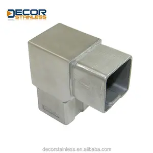 Zubehör Verschiedene Spezifikationen Straight Elbow Precision Casting Edelstahl Straight Elbow Square Type