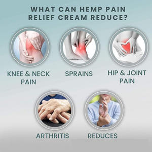 Naturale Estratto di Sollievo Dal Dolore Muscolare Febbrile acido unguento 50g Muscolare dolore crema da massaggio - Product Image 3