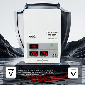 Медный однофазный стабилизатор напряжения переменного тока SVC 230В 50Гц 1-15 кВА с ЖК-дисплеем и защитой от перегрузки - Product Image 2