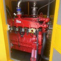 Grupo electrógeno de marco abierto con ATS para uso industrial, 300kva 400kva 500kva 600kva 800kva 1000kva, para gas de combustión refinado