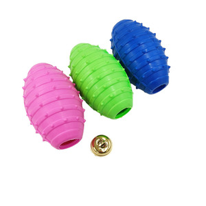 Venta al por mayor de juguetes de vocalización para mascotas TPR juguetes para mascotas resistencia a mordeduras entrenamiento de dentición juguetes interactivos para perros - Product Image 1