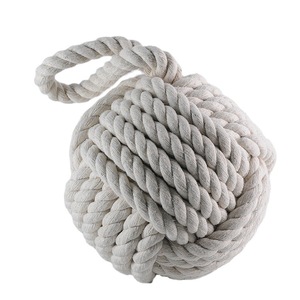 Decorative Floor <strong>Door</strong> Rope <strong>Knot</strong> <strong>Door</strong> <strong>Stop</strong> with Handle Decorative Weighted Twisted <strong>Knot</strong> Jute Doorstop - Product Image 6