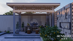 Pérgola Bioclimática Comercial <span class=keywords><strong>de</strong></span> Aluminio con Sistema <span class=keywords><strong>de</strong></span> Techo Retráctil Impermeable para <span class=keywords><strong>Hotel</strong></span>, Restaurante, <span class=keywords><strong>Villa</strong></span>, Terraza Exterior y Jardín - Product Image 6