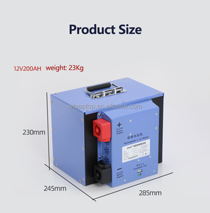 Batterie au lithium-ion 12V 24V 48V 60V 72V, pack de batteries de stockage d'énergie 100Ah 200Ah 300Ah 400Ah 500Ah 600Ah, alimentation de secours - Product Image 2