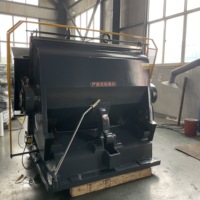 Autocollants en vinyle découpés pour enveloppes de ZH-ML Machine de rainage et de découpe à plat d'emballage de papier semi-automatique à vendre