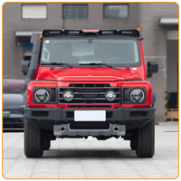 Nouvelle conception de couvre-toit avant de voiture 4x4 avec barre de toit de voiture noire brillante à LED DRL pour Ineos Grenadier 2023 2024