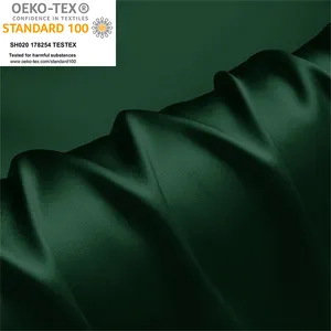 Emerald Green Silky Satin Dress Fabric Plain Material 44/45 Width