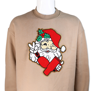 Felpa Unisex personalizzata autunno natale serie donna oversize con cappuccio ricamato Unisex Casual felpa con cappuccio - Product Image 4