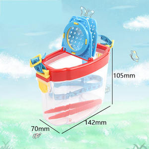 Kit d'exploration pour enfants de maternelle, boîte d'observation et de collecte d'insectes, jouet éducatif pour les enfants de 5 à 7 ans, plastique transparent - Product Image 4