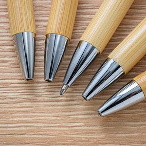 Promotional Bamboo Ballpoint <b>Pen</b> for Office School Business - Product Image 3