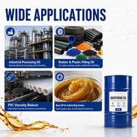 Aceite nafténico de grado industrial excelente caucho ablandamiento aceite de proceso nafténico a granel