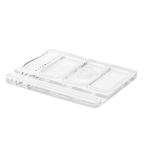 Placa de tinte de pestañas acrílicas para extensiones de pestañas <span class=keywords><strong>Paleta</strong></span> de soporte de injerto para mezcla de tinte de pestañas - Product Image 6