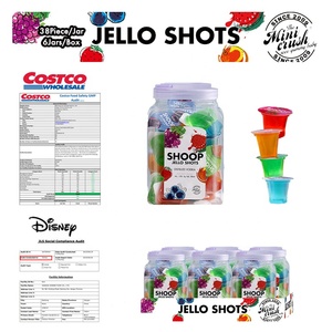 Coups de gelée <span class=keywords><strong>Jell</strong></span>-<span class=keywords><strong>o</strong></span> personnalisés fête prêt à manger assortis coups de gélatine en gelée d'alcool naturel vodke - Product Image 3