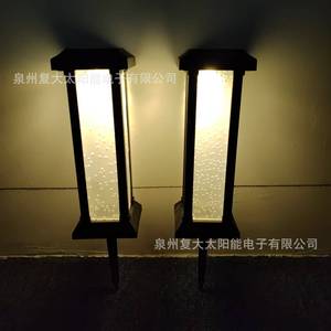 Solar Garden <b>Light</b> Led Acrylic <b>Post</b> Lamp Water Resistant Outdoor Yard Decor - Product Image 3
