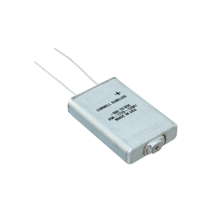 ตัวเก็บประจุแบบมีรูผ่านสำหรับ THAS112M075AC1C สารส้ม1100 uF 20% 75V แบบ fltpck 1100 uF ของแท้ - Product Image 1